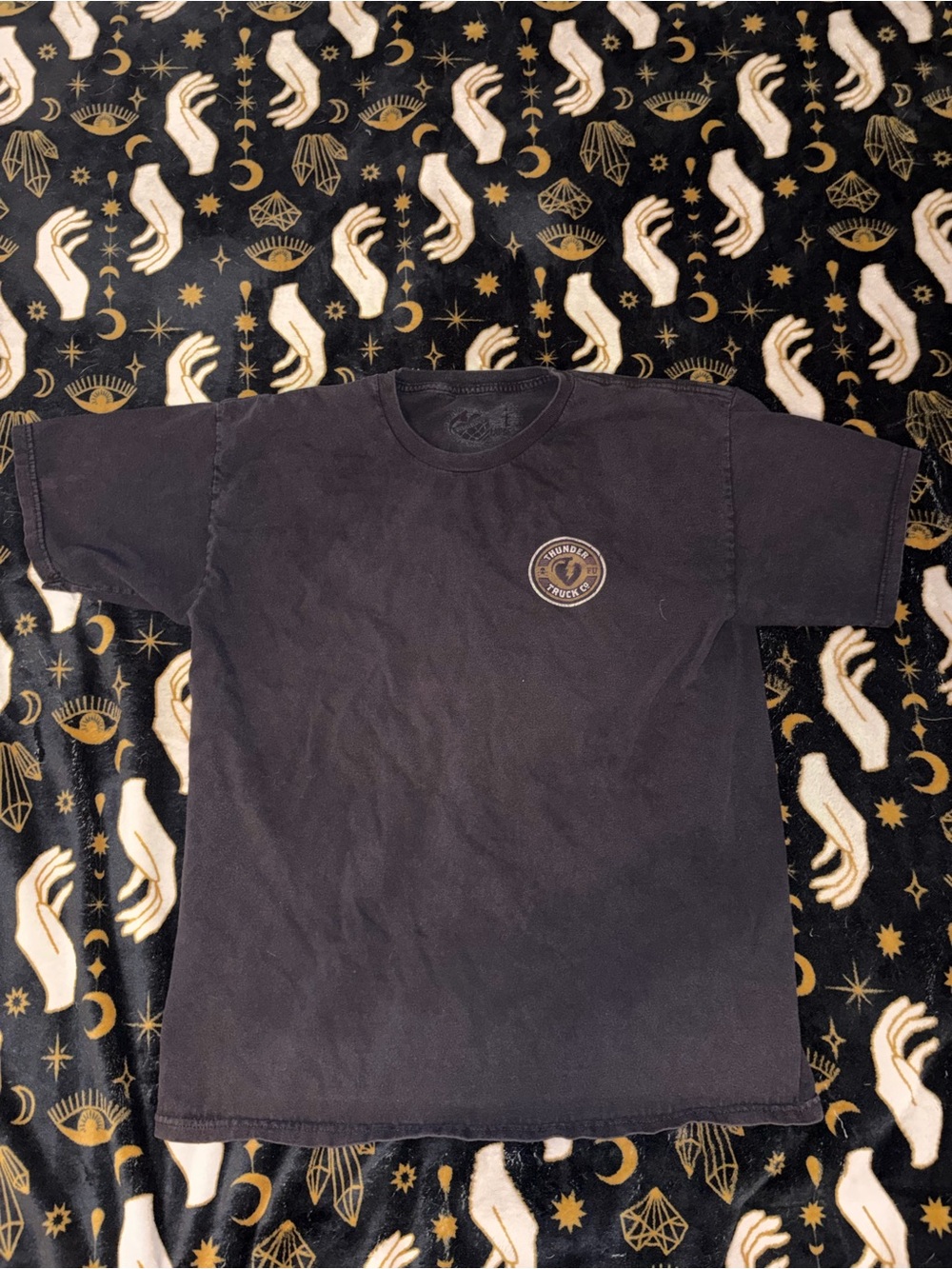 Black Thunder Trucks Graphic Pocket Logo T-Shirt -